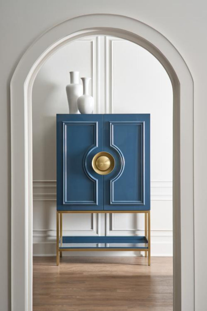 Bar Cabinet - Blue