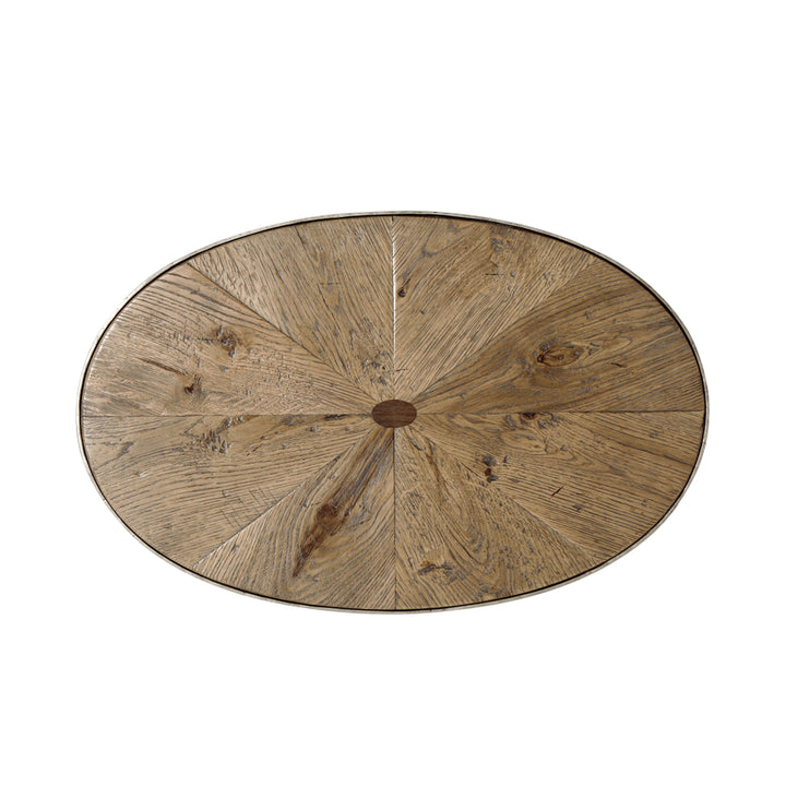 Sunburst Cantilever Accent Table