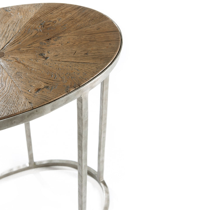 Sunburst Cantilever Accent Table