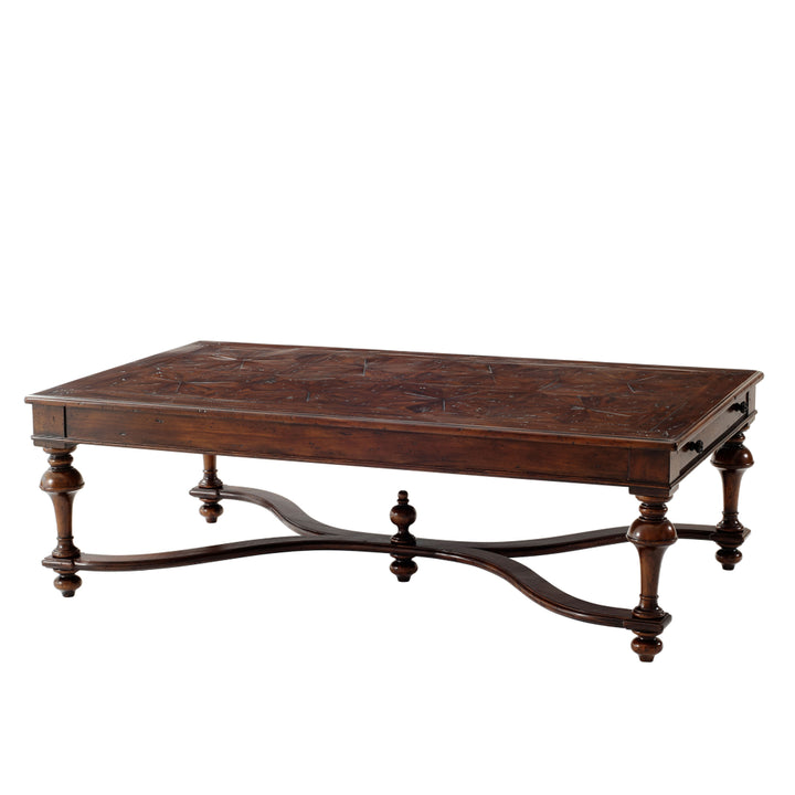 The Rustic Parquetry Cocktail Table
