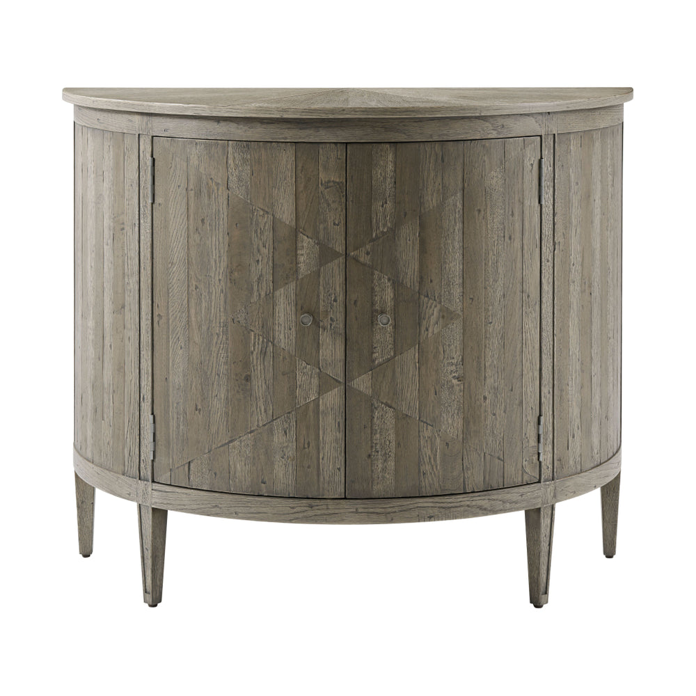 Delmer Demilune Cabinet