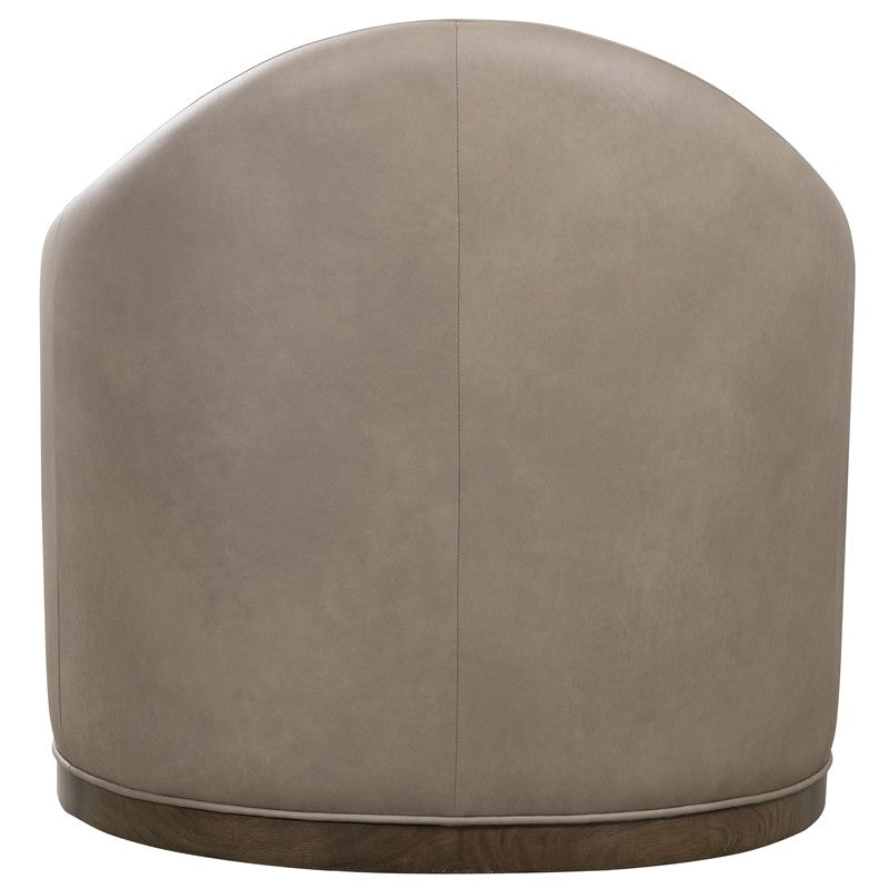 Cora - Swivel Chair - Gray / Brown