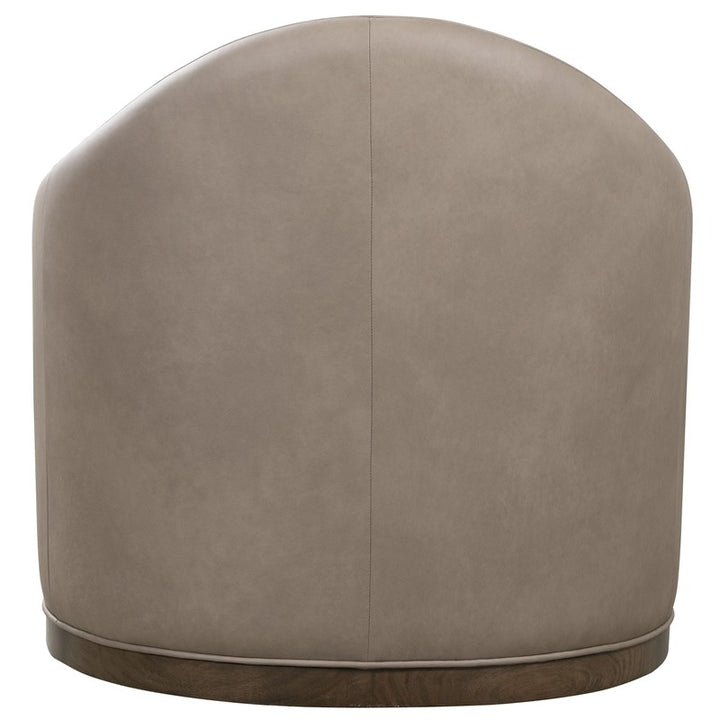 Cora - Swivel Chair - Gray / Brown