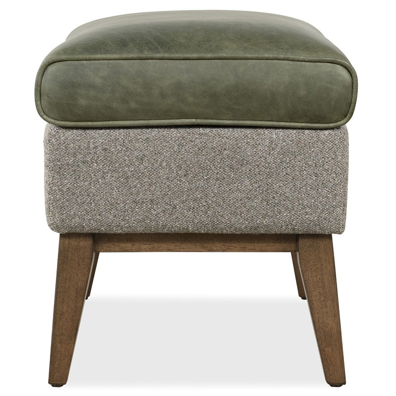 Camille - Ottoman - Green / Gray