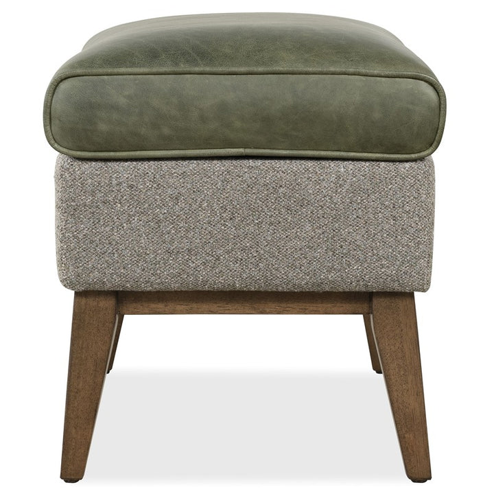 Camille - Ottoman - Green / Gray