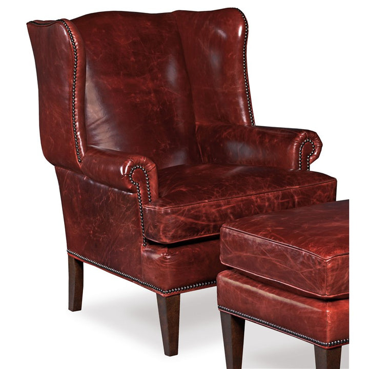 CC - Blakeley Club Chair - Dark Red
