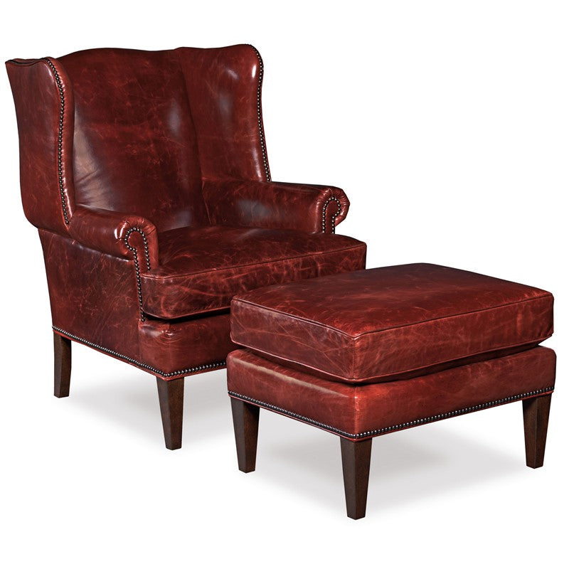CC - Blakeley Club Chair - Dark Red