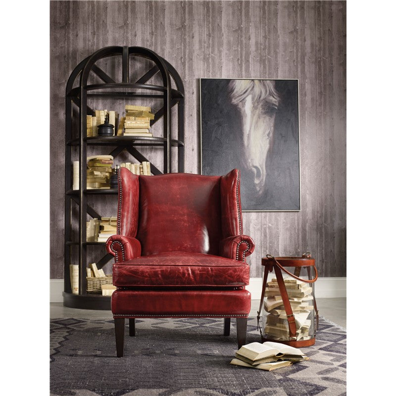 CC - Blakeley Club Chair - Dark Red