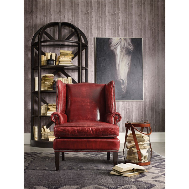 CC - Blakeley Club Chair - Dark Red