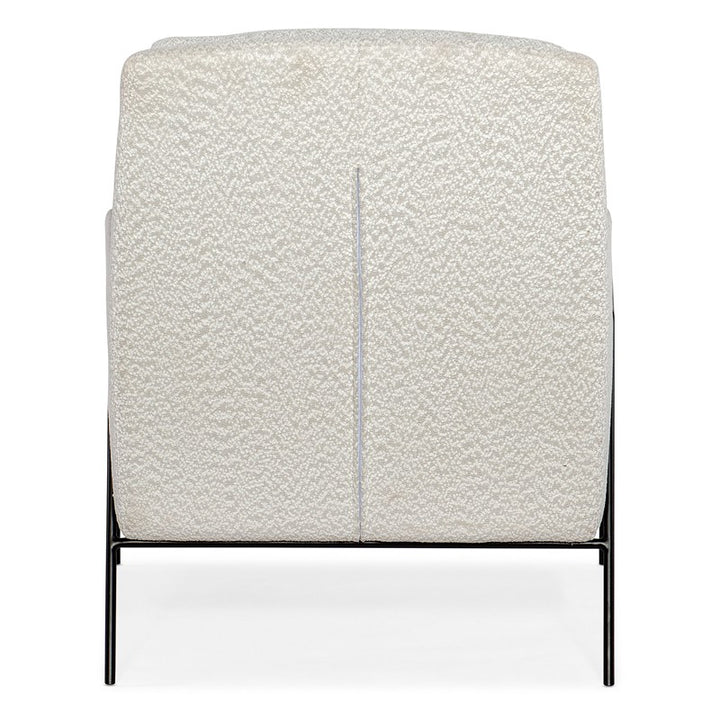 CC - Amette Metal Frame Club Chair - White