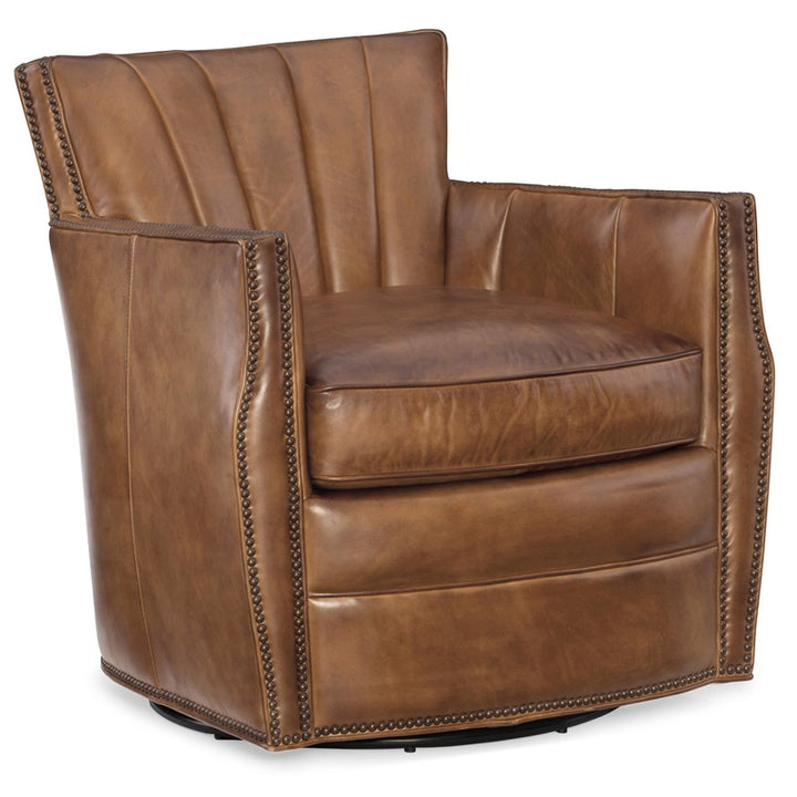 CC - Carson Swivel Club Chair - Checkmate Pawn