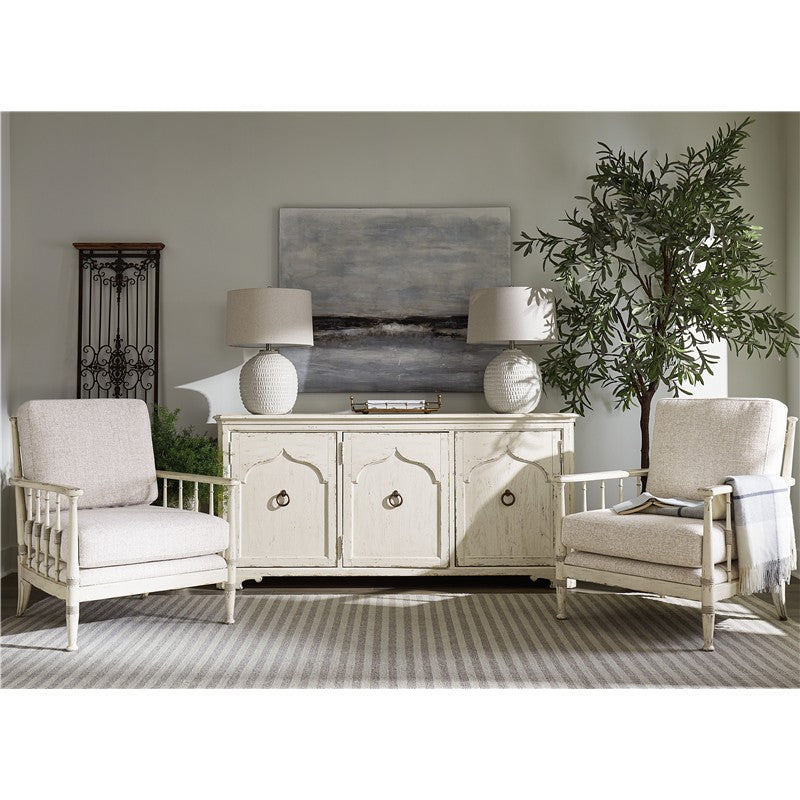 CC - Prairie Upholstered Chair - White