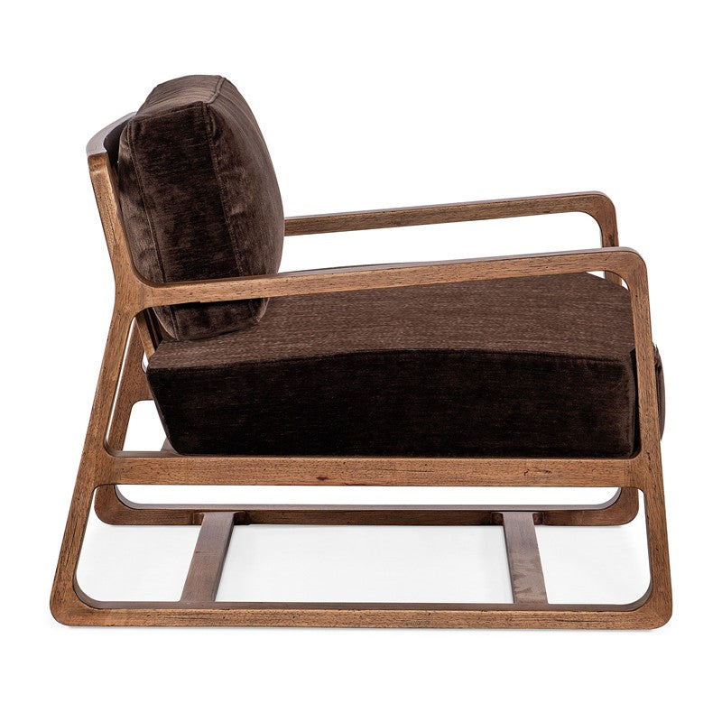 CC - Moraine Accent Chair - Dark Brown