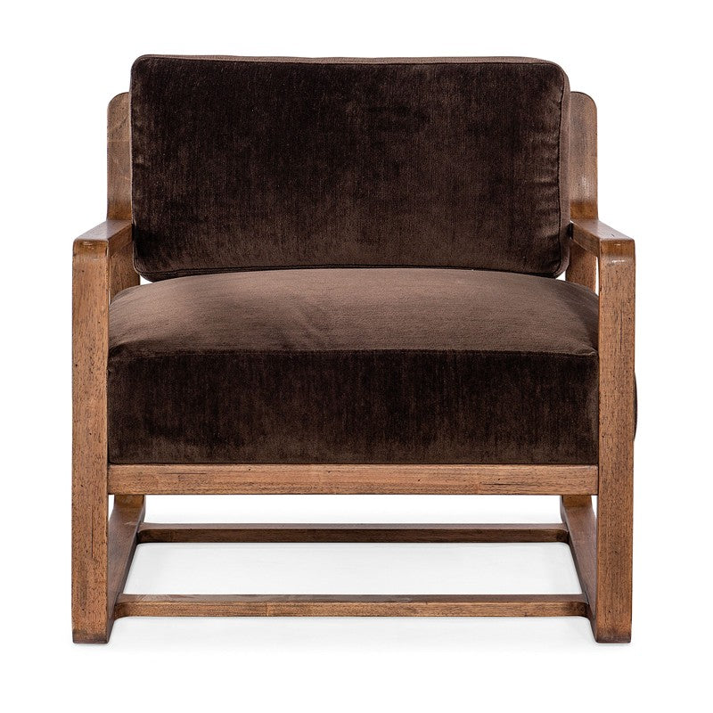 CC - Moraine Accent Chair - Dark Brown