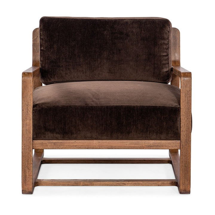 CC - Moraine Accent Chair - Dark Brown