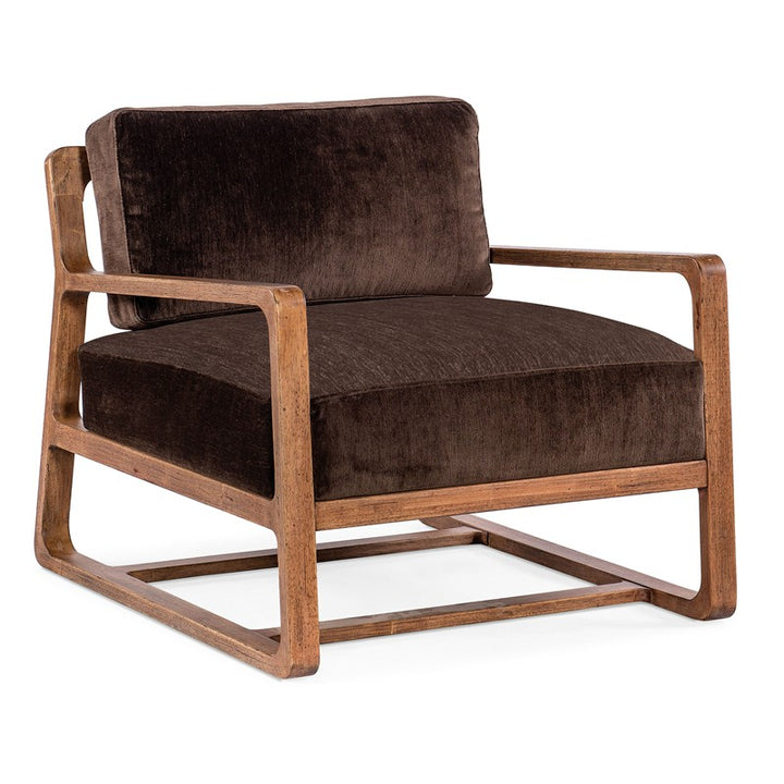 CC - Moraine Accent Chair - Dark Brown