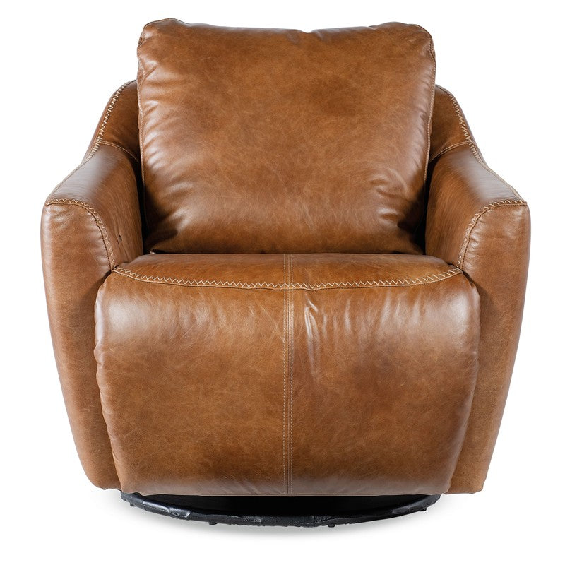 CC - Beau Swivel With Power Footrest - Brown