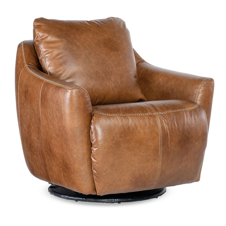 CC - Beau Swivel With Power Footrest - Brown