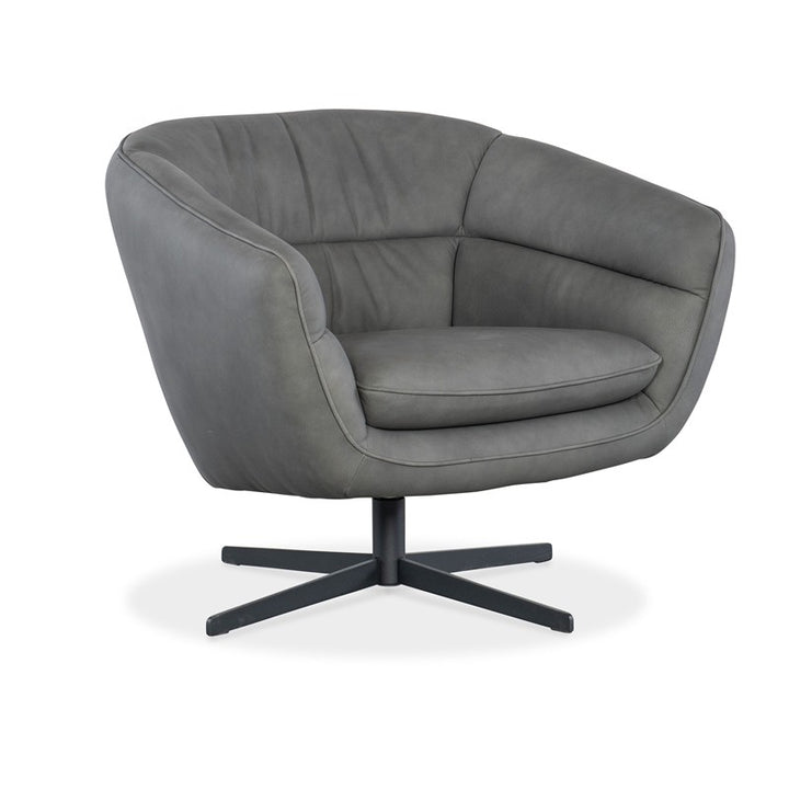 CC - Mina Swivel Chair - Dark Gray