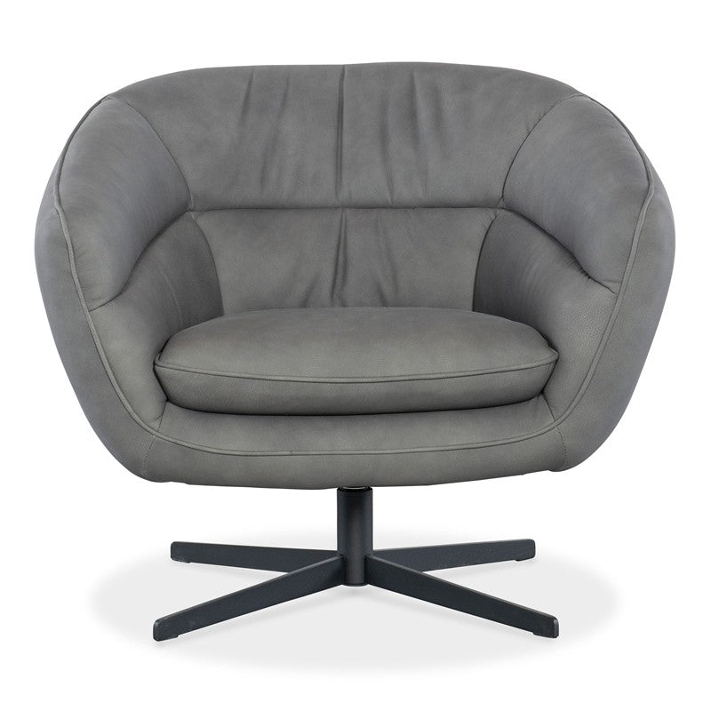 CC - Mina Swivel Chair - Dark Gray