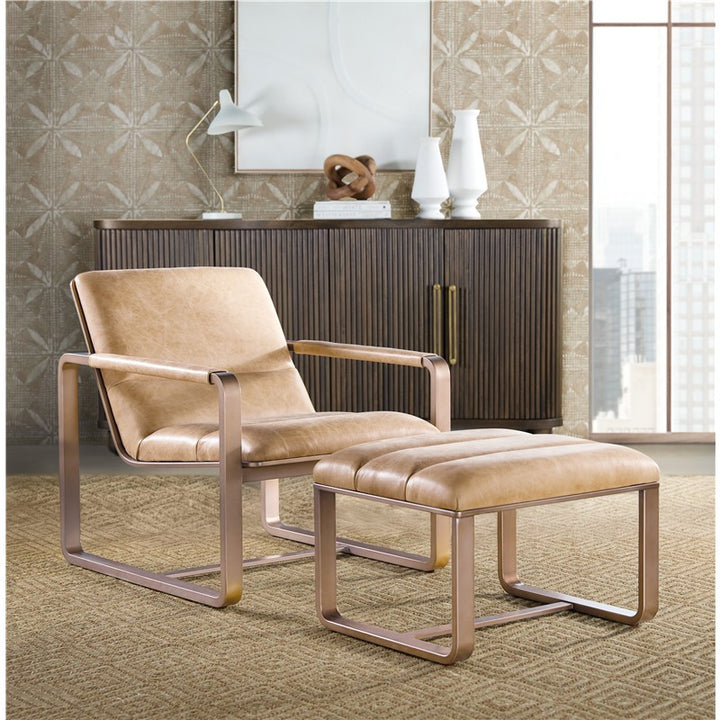 CC - Cooper Ottoman - Brown