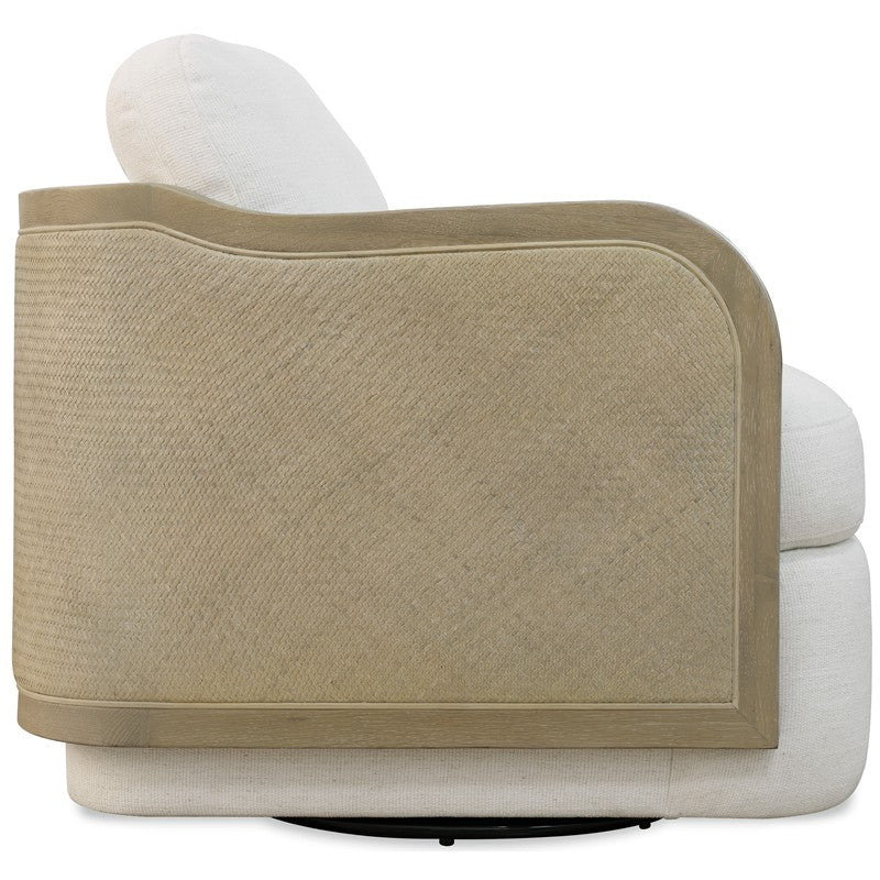 CC - Wilma Swivel Chair - White