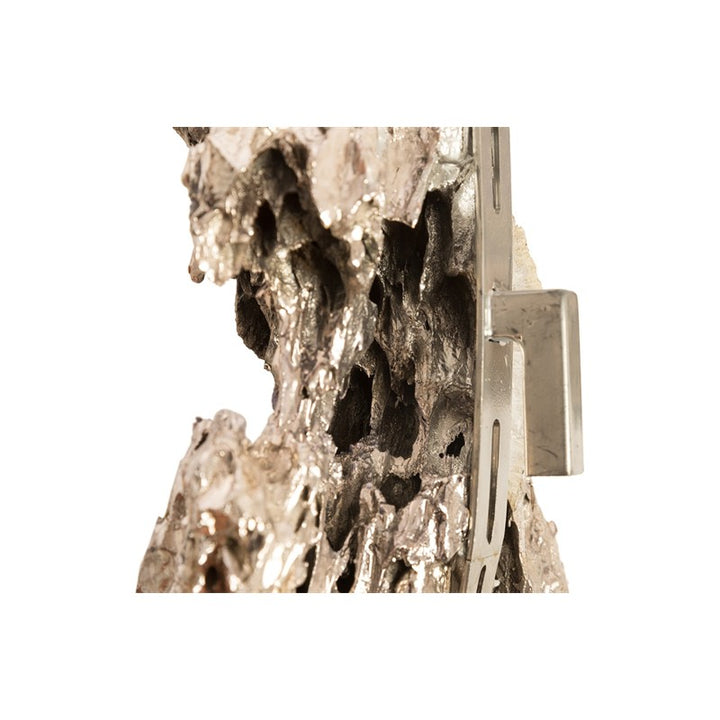 Stalagmite Wall Art Chrome