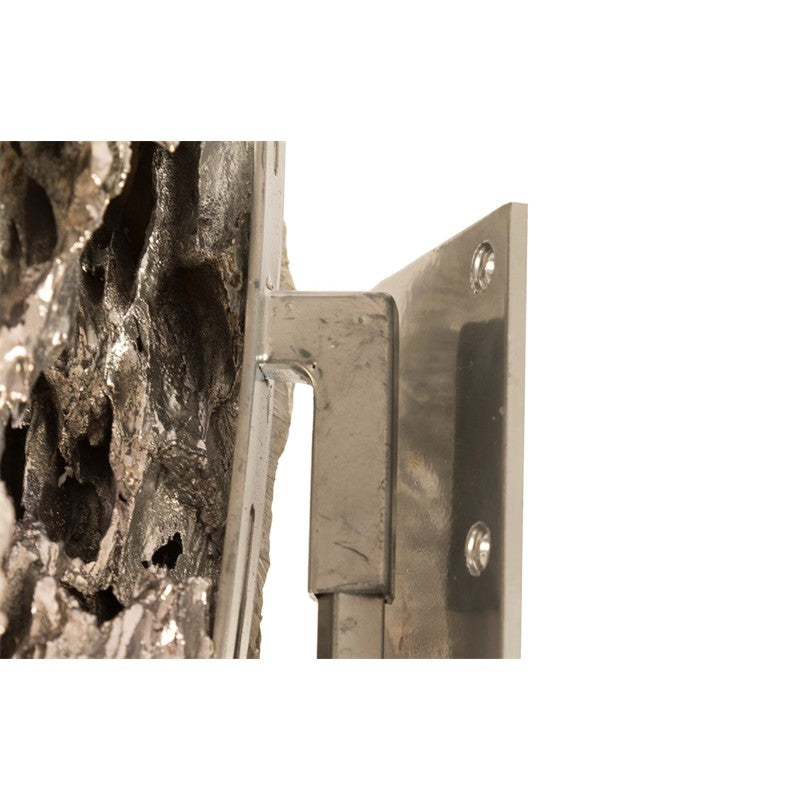 Stalagmite Wall Art Chrome