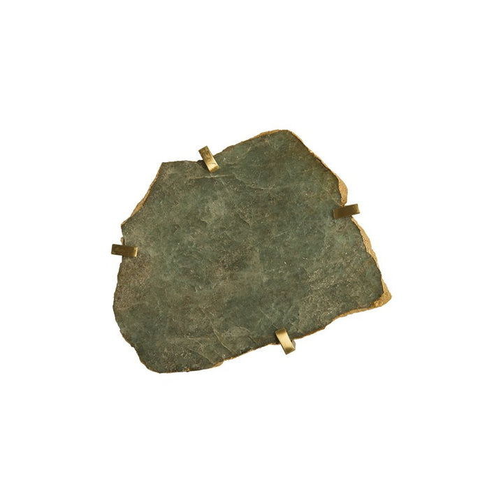 Gem Wall Tile in Brass Setting