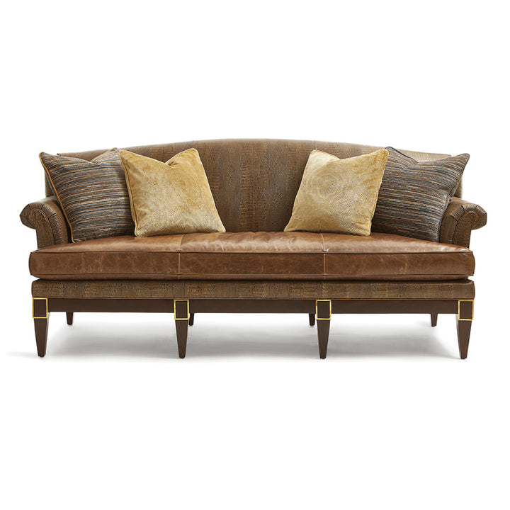 Julia Sofa With Metal Insets