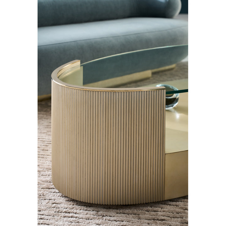 Love Oval Cocktail Table - Oracle