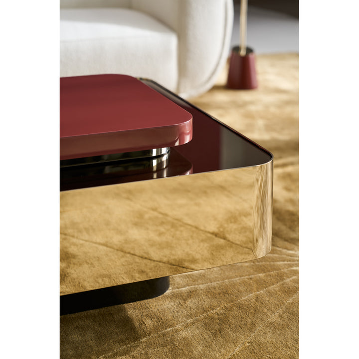 Periphery Cocktail Square Accent Tray