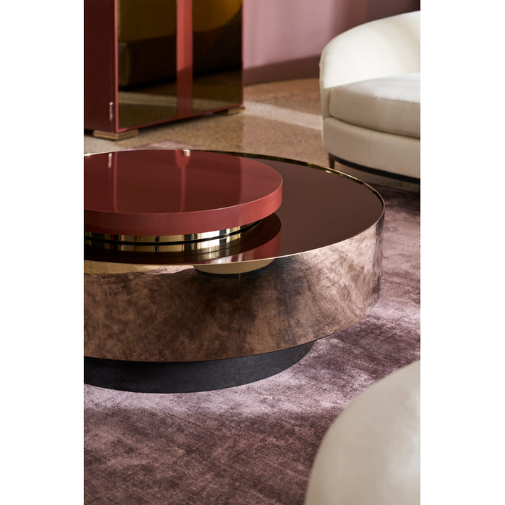 Radius Cocktail Round Accent Tray