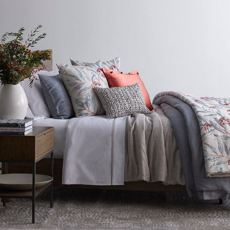 Chino Platinum King Coverlet