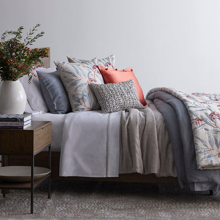 Chino Platinum King Coverlet