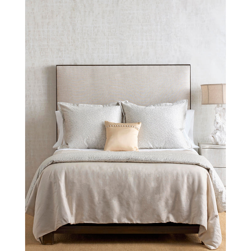 Glacier Silver Queen Coverlet