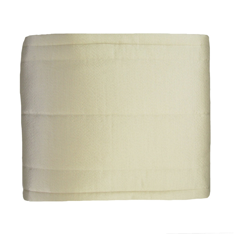 Hammered Champagne Queen Coverlet