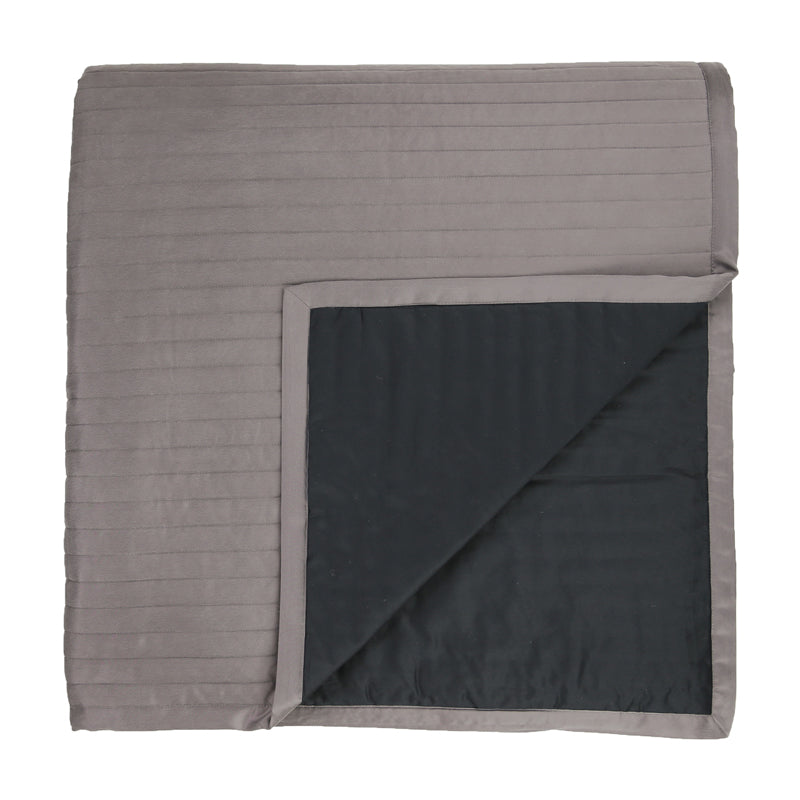 Charmeuse Channel Metal King Coverlet