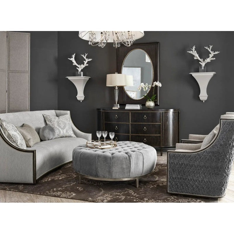 Coronado Round Ottoman