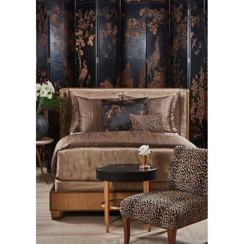 Stardust Golden Queen Coverlet