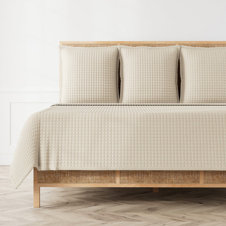 Ready To Bed 2.0 Quilted Pumice Twin Coverlet