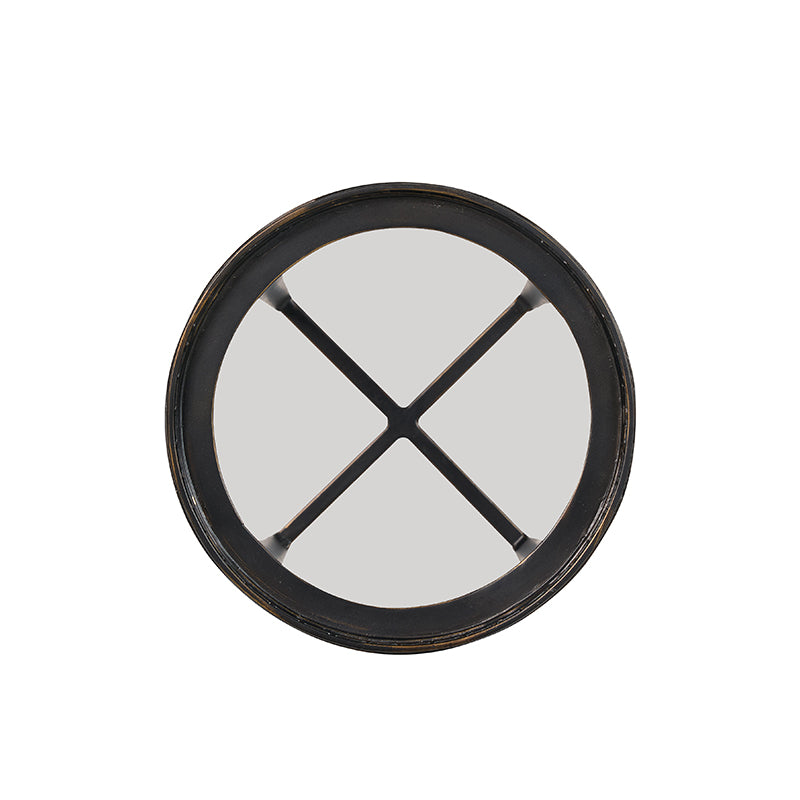 Logan Round Drink Table - Bronze