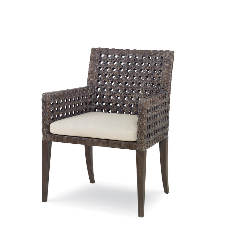 Litchfield Arm Chair-Mk/Flax
