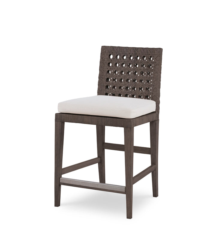 Litchfield Counter Stool-Mk/Flax