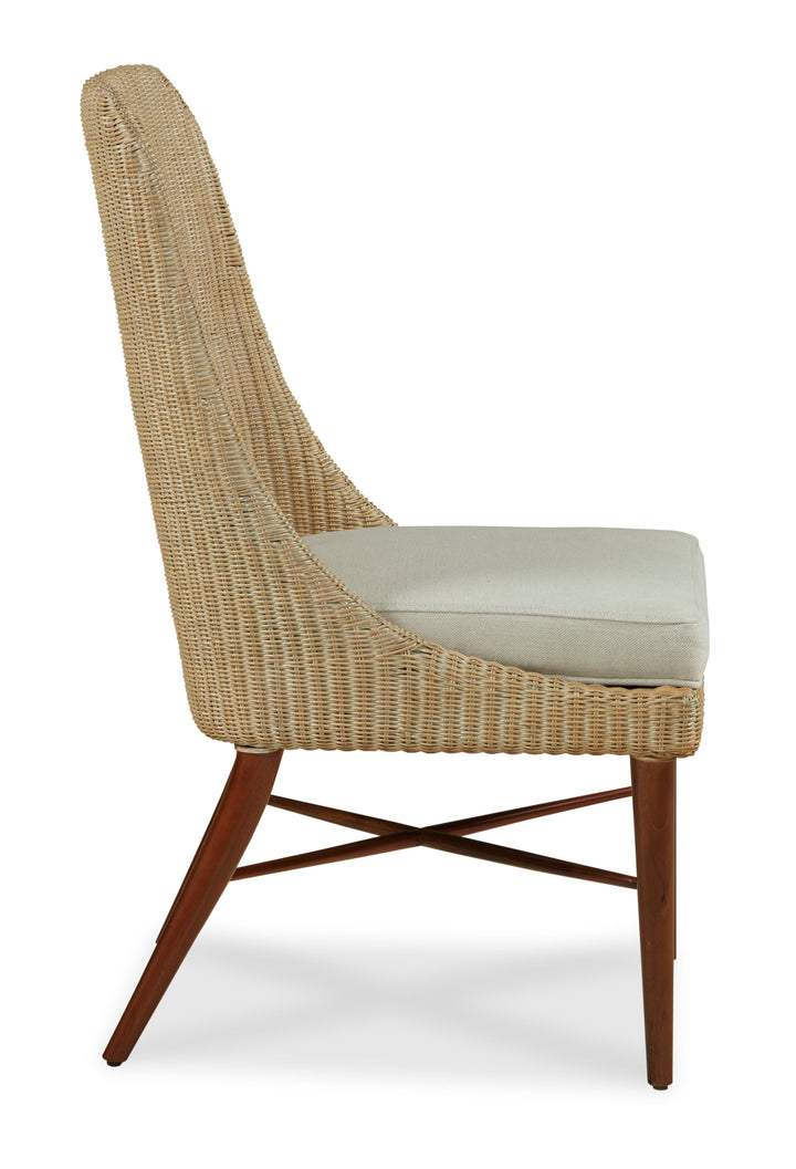 Ingenue Side Chair-Flax