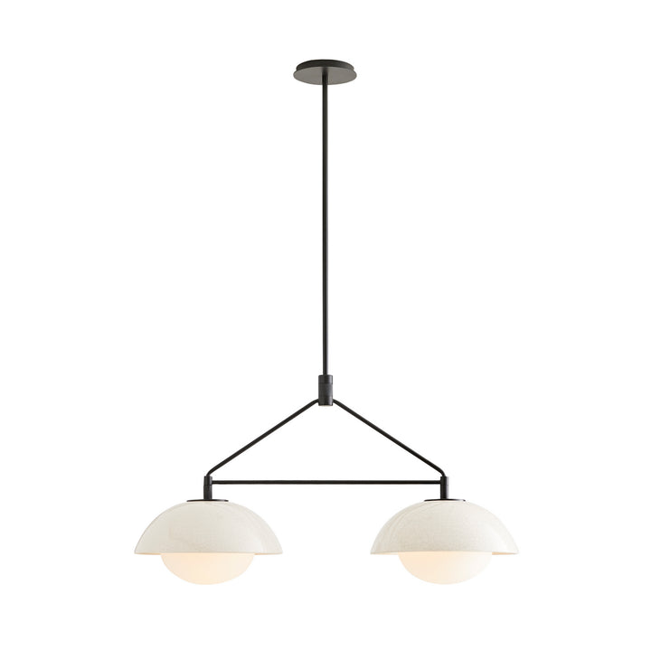 Glaze Two Light Linear Pendant