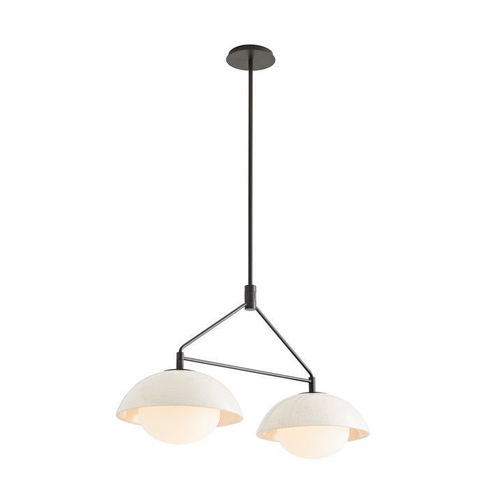 Glaze Two Light Linear Pendant
