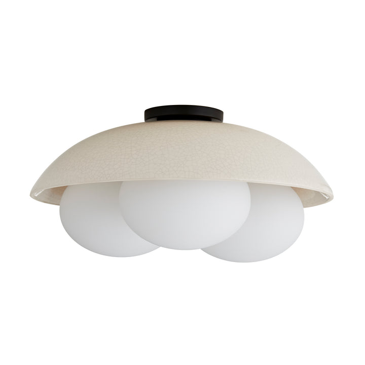 Glaze Three Light Flush mount