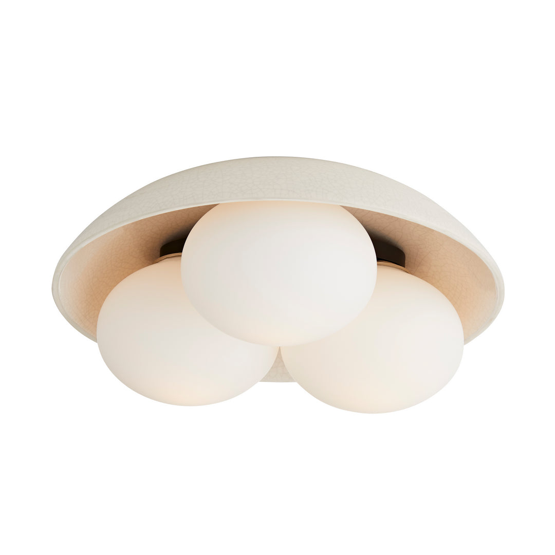 Glaze Three Light Flush mount