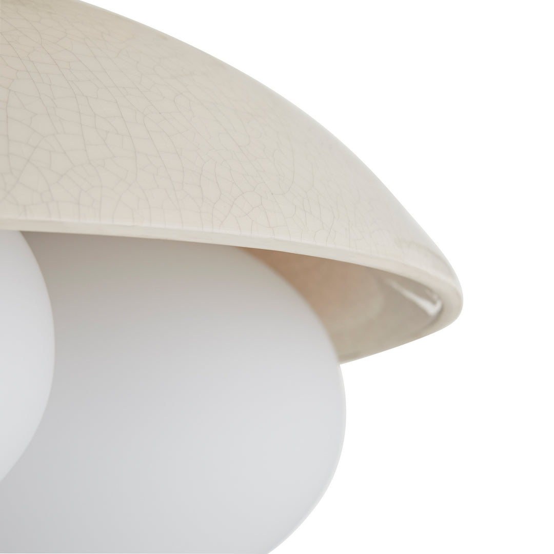 Glaze Three Light Flush mount